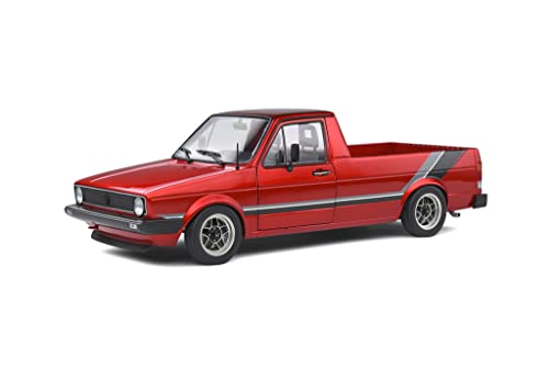 solido S1803508 1:18 1982 VW Caddy MK1-Custom Red Volkswagen