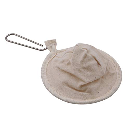 DYSCN Traditioneller Wiederverwendbarer Ohrentropfen-Kaffeebeutel Mit Kaffeefilter Für Reisen Und Camping, Weiß Cover