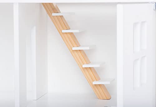 Puppenhaus mit Gartenmöbeln 'Femke' von PINOLINO, 7-TLG. Zubehör – Bild 8