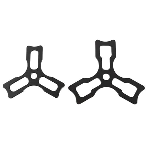 Soporte triangular interno para telescopio con brazo de extensión para eje central 6