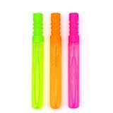Storm&Lighthouse Bubbles For Kids 3 Small Bubble Swords with 55ml of Bubble mix, Kids Party Bag Fillers, Summer Garden Toys Sensory Bubble Tube Loot Bag Filler - Image 1
