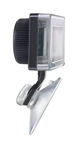 Thermomètre Aquarium Thermometre étanche avec ventouse Thermimètre reptile, Thermométrie de réservoir de poisson Thermométrique numérique de réservoir à poisson avec grand LCD Affichage de la température de l'eau pour le poisson