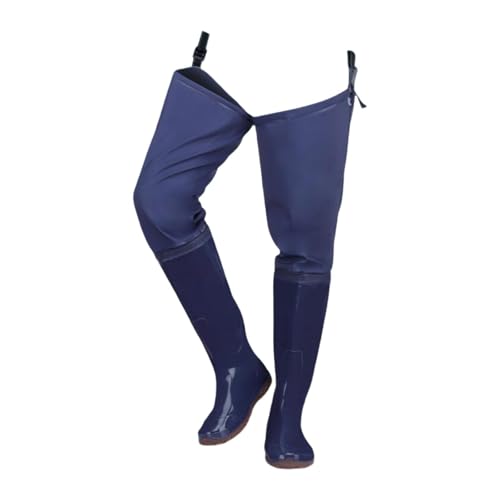 Amagogo Botas de Pesca para vadear, Botas de Cadera para jardinería subacuática, Botas para para Hombres y Mujeres, Botas de Pesca para río, 40