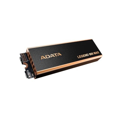 Image of Adata SSD 4TB PCIe Gen4x4 M.2 2280 Legend 960 MAX Series ALEG-960M-4TCS-EC