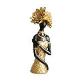 【Idée cadeau élégante】 : Cette figurine en résine est un cadeau original et stylé pour les amateurs d'art ou toute personne appréciant les objets de décoration raffinés.