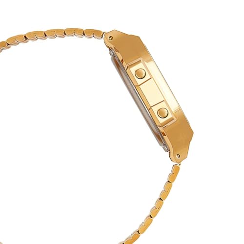 Casio Vintage A168WG-9WDF Digital Gold Dial Unisex (D169) - Image 4