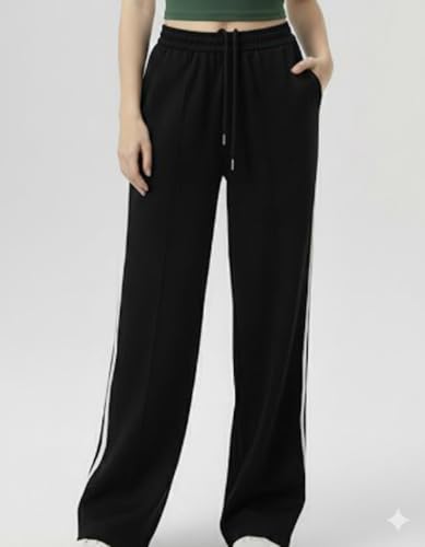Image of Irana Women Jogger & Crop Top Set | Stylish 2-Piece Co-Ord Lounge Wear for Women | High Waist Joggers with Trendy Crop Top | Casual Wear | Gym Wear | Travel Outfit|Tracksuit Co-Ord for Girls