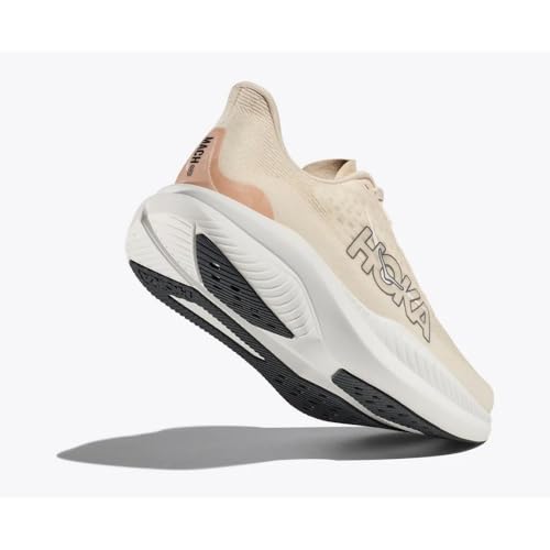 Image of Hoka Women's Mach 6 Eggnog /Vanilla 8 Medium