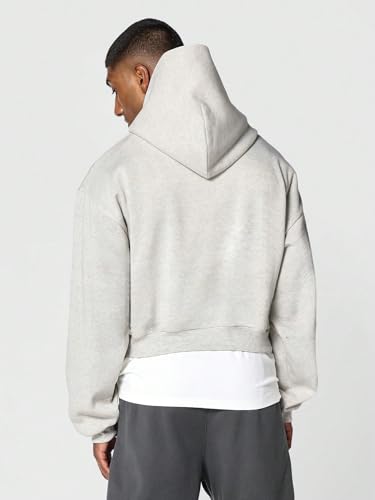 ZAFUL Mens Casual Cotton Hooded Collar Drawstring Hoodies Pullover Sweatshirts Casual Long Sleeve Shirts2