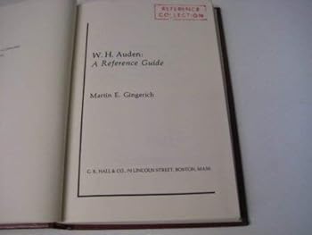 Paperback W. H. Auden: A reference guide (Reference guides in literature) Book