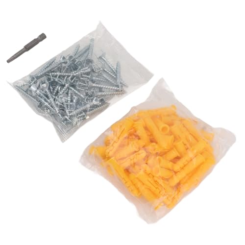 Screw Nails with Wall Anchor Screwdriver Bit Easy Installation Versatile Application for Home Decoration