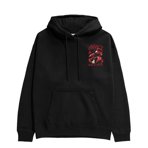 Anuel AA unisex-adult Anuel Aa Official Merch Rhlm2 Tour Black Dateback Hoodie2