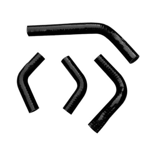 Manguito Intercoler Manguera De Radiador De Refrigerante De Plástico Para CRF250R 04-09 Para CRF250X 04-17(Black)