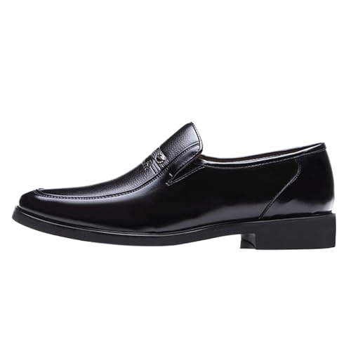 Dress Shoes for Men Men's Square Head Leather Shoes Stylish and Comfortable Footwear for Every Occasion