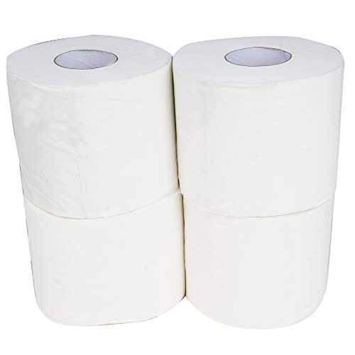 Image of Softouch 3 Ply Toilet Paper Tissue - 4 Rolls (375 Sheets Per Roll) (Pack of 2)