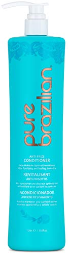PURE BRAZILIAN Anti-Frizz Daily Conditioner, 33.8 Oz