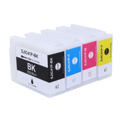Cartouche d'encre SJIC41P noire T52L pour imprimante étiquettes C4000e C4000