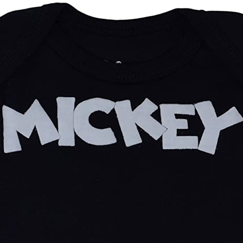 Costume Mickey Mouse bébé garçon avec chapeau noir 12 mois - 5