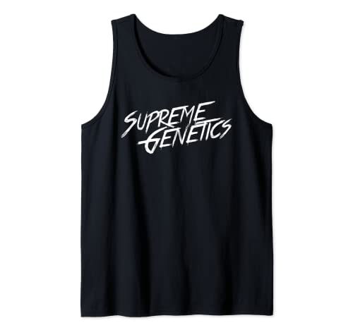 Logotipo apilado Supreme Genetics Camiseta sin Mangas