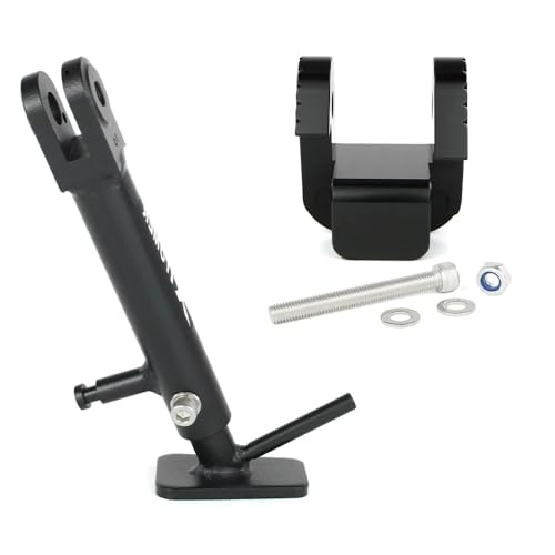 Béquille latérale réglable pour CB650R et biellettes d'abaissement pied stationnement