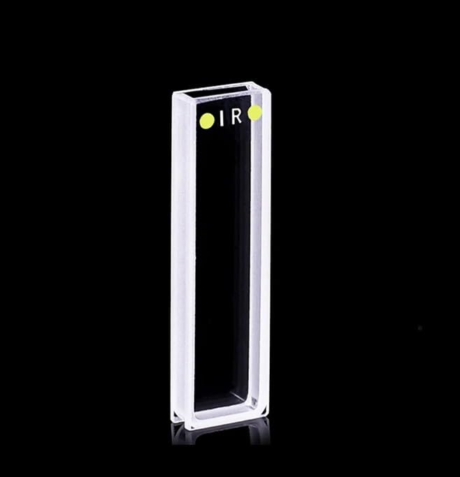 Cuvette à quartz IR 2 mm cuve spectrophotomètre spectroscopie infrarouge
