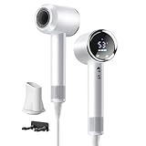 ドライヤー 大風量 【2026超高速&大風量モデル 風温可視化】 高濃度マイナスイオン ヘアドライヤー 速乾 美髪 1400W 高速ドライヤー 40m/s高風速 4段階温度調節&3段階風量 AIスマート温度制御 温冷風ワンタッチ切替 スマートメモリー機能 ヘアケア 髪質改善 軽量 静電気抑制 マグネットノズル/ホルダー付き 防塵フィルター 旅行/家庭用/サロン