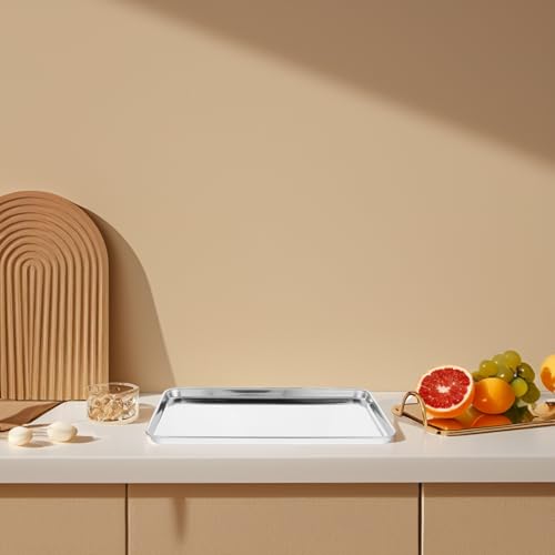 Plaques de cuisson rectangulaires en acier inoxydable pour éviter les moules déformés - 8