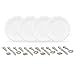 Odoria 1/12 Miniature Plates and Silverware Knife Fork Spoon Set Dollhouse Accessories, Silver