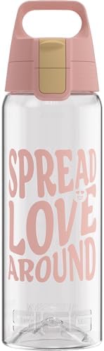 Sigg - Tritan Trinkflasche - Total Color ONE - Für Kohlensäurehaltige Getränke Geeignet - Spülmaschinenfest - Auslaufsicher - Federleicht - BPA-frei - 500 ML / 600ML / 1L