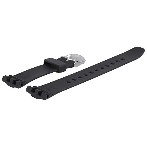 Correa Casio WVA-470 recambio de plástico negro 24mm para pulsera de reloj 4