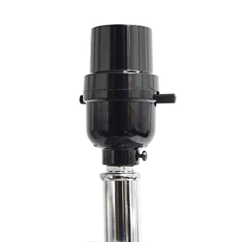 Elegant Designs Lt1025-Hpk Modern Leather Table Lamp With White Fabric Shade, Hot Pink #TOP4