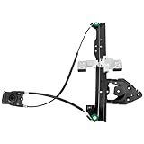 WEDOAUTO 740-892 Rear Left Driver Side Power Window Regulator Fit For Buick Rainier For Chevy Trailblazer For GMC Envoy For Isuzu Ascender For Olds Bravada For Saab 9-7X Replace# 15893782