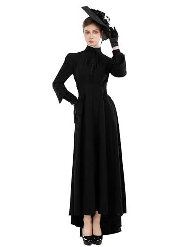 daizbella Edwardian Dress Victorian Dress for Women Gothic Civil War