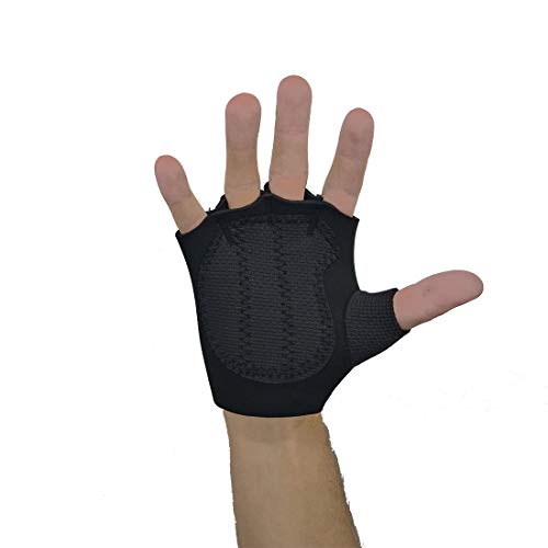 AX Esportes Luva Fitness Neoprene G, Preto