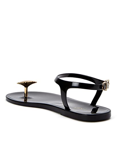 Katy Perry Women's The Geli Thong, Sea Shell Black, 9 #TOP2