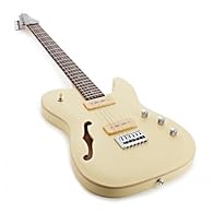 CONSTRUCTION AND COMFORT: 25.5" scale length and bolt-on neck for comfortable playing, high-quality construction materials and hardware ensure durability. PICKUP CONFIGURATION: Two cream P90 pickups offer versatility for various musical genres, Warmt...