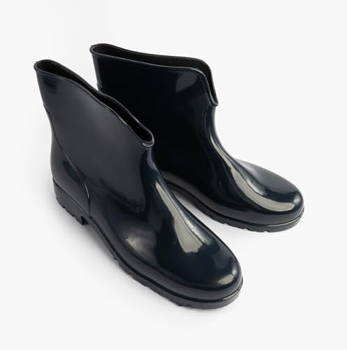 Mud Dogs , Damen Arbeitsgummistiefel, Blau - Marineblau - Größe: 42