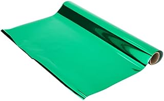 American Crafts 369981 Minc Reactive Foil 12.25-inch x 10' Roll-Green, Silver & Gold