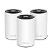 Produktbild TP-Link Deco XE75 AXE5400 Whole Home Mesh Wi-Fi 6E System, Tri-Band Wi-Fi, Gigabit Ports, AI-Driven Mesh, deckt bis zu 200 ft2, verbindet bis zu 200 Geräte, Home eShield , 3 Stück