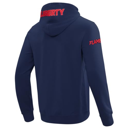 Image of Pro Standard Mens College Classic Chenille Cotton Double Knit Full Zip Hoodie