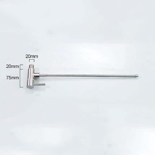 Robinet cuisine osmose inverse mural design acier inoxydable 60 cm - 5