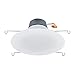 17W LED Dimmable Downlight 85W Equal 4000K Fits 5 in. Cans Green Creative 97761