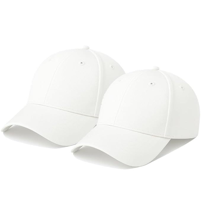 T.N.X Baseball Cap, Black, Cotton, Adjustable, Unisex, Pack of 2, for Sports, Travel, Casual Outdoor - Review, Price and Buying Guide