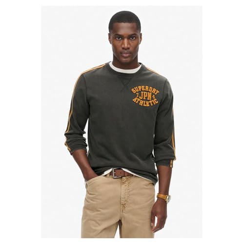 Sweatshirt rayé vintage Superdry Athletic Essentials - vue 5