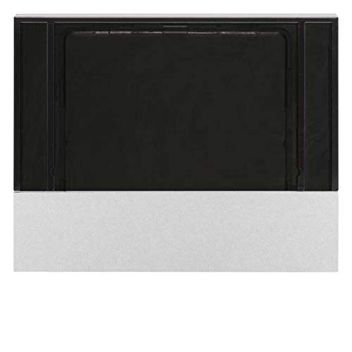 Cadre aluminium Berker K.x Hager de finition premium pour plaques de finition murales