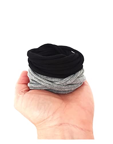 Andrea Traub - FASHION 2er Set Wickelarmband Unisex aus Stoff - Handgefertigte Freundschaftsarmbänder/Partnerarmbänder - Elastisch, ohne Verschluss, Boho Stil - Handmade Geschenkidee