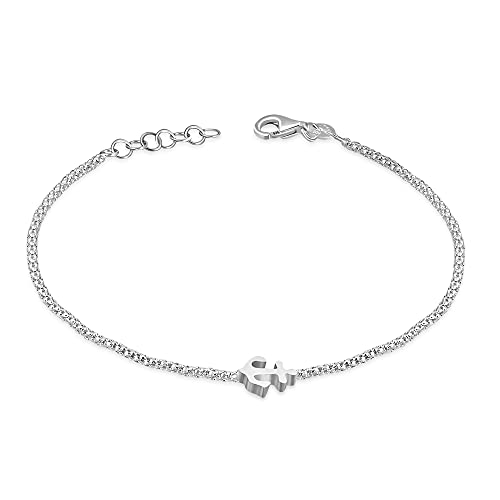 My Daily Styles 925 Sterling Silver Charm Bracelet
