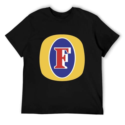 CDWTA YIYIQI Foster-Lager-Beer-T-Shirt-Heavyweight-t-Shirts-Vintage-t-Shirt-Plain-t-Shirt-Edition