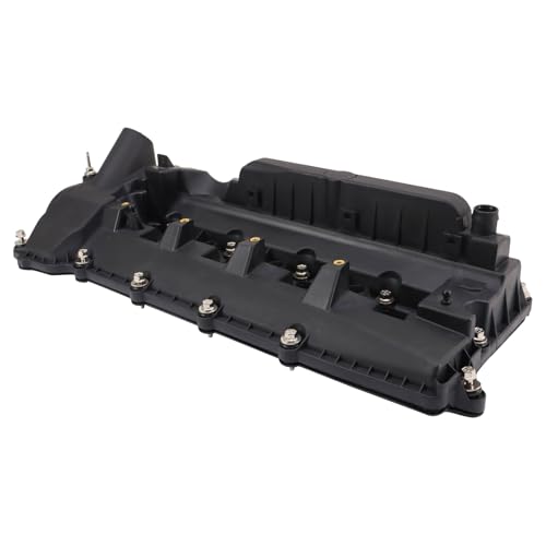 Image of TRQ Left Valve Cover Driver Side Compatible with 2010-2013 Land Rover LR4 2010-2022 Range Rover Range Sport