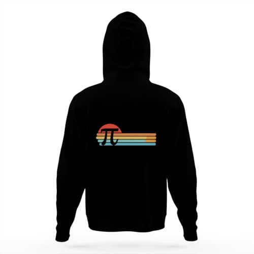 Vintage Retro Happy Pi Day Funny Math Geeks Gift Hoodies for Teen Girls Boys Lightweight Kangaroo Pocket Sweatshirt4
